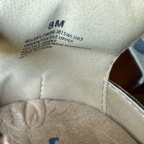 JBU Jambu Wildflower NWT Sz 8M - Picture 5 of 6